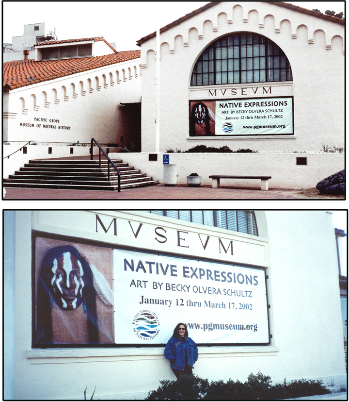 Pacific Grove Museum of Natural History Exhibit, Becky Olvera Schultz