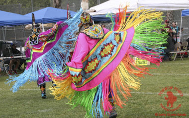 Fancy Shawl Dancers, P.A.A.W. Powwow, San Jose CA