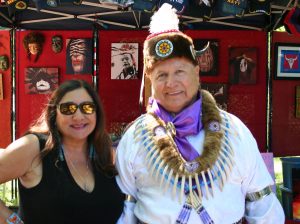 Becky Olvera Schultz with Dancer Charles Koshiway