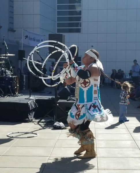 Hoop Dancer Sage Romero 