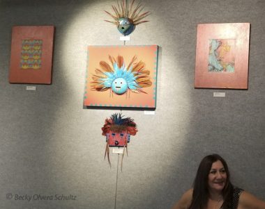 Becky Olvera Schultz, Maturango Museum Exhibit, Native Visions of the Americas
