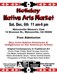 Holiday Native Arts Market