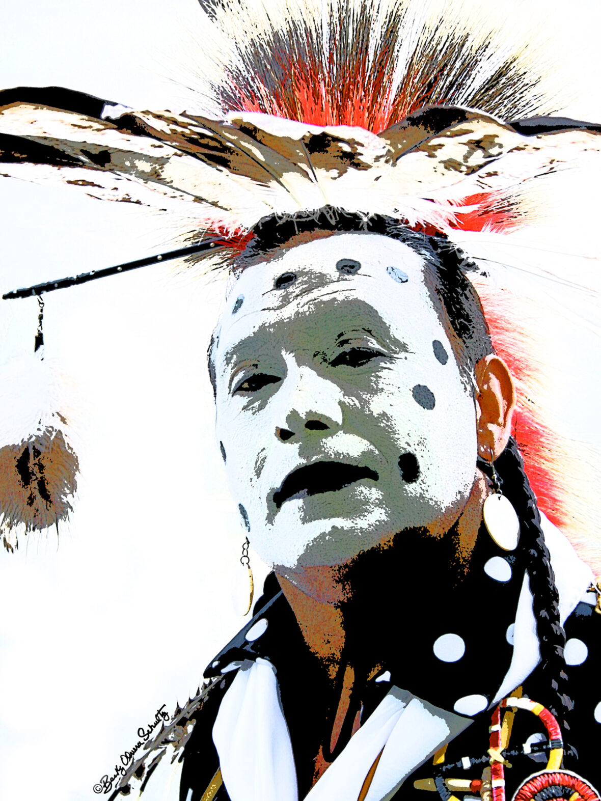 Powwow Dancer Mickey_Becky Olvera Schultz_photo digital