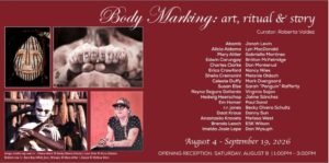 body marking exibit, pajaro valley arts