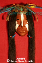 $2500 Azteca-Native Mask-©Becky Olvera Schultz