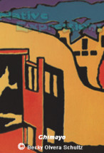 Chimayo-Serigraph-©Becky Olvera Schultz