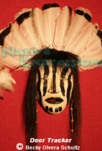 $2100 Deer Tracker-Native Mask-©Becky Olvera Schultz