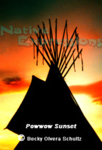 Powwow Sunset-©Becky Olvera Schultz