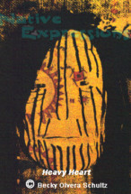 Heavy Heart-Serigraph-©Becky Olvera Schultz