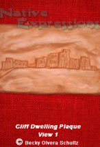 Cliff Dwelling Plaque 1-©Becky Olvera Schultz