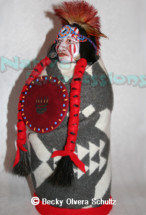 $350 (sold) Native Doll 9-©Becky Olvera Schultz